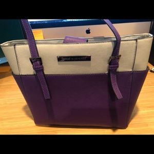 Purple Damsel in Defense Tote